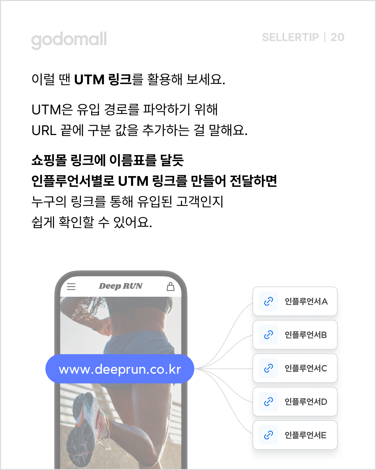 고도몰 애널리틱스_UTM 링크 통한 유입 경로 확인.png