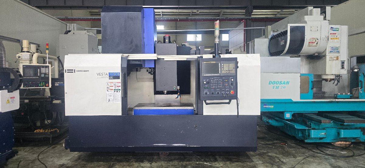 중고 화천 VESTA-1050B(6KBT-50) 수직 머시닝센터 2019년 1